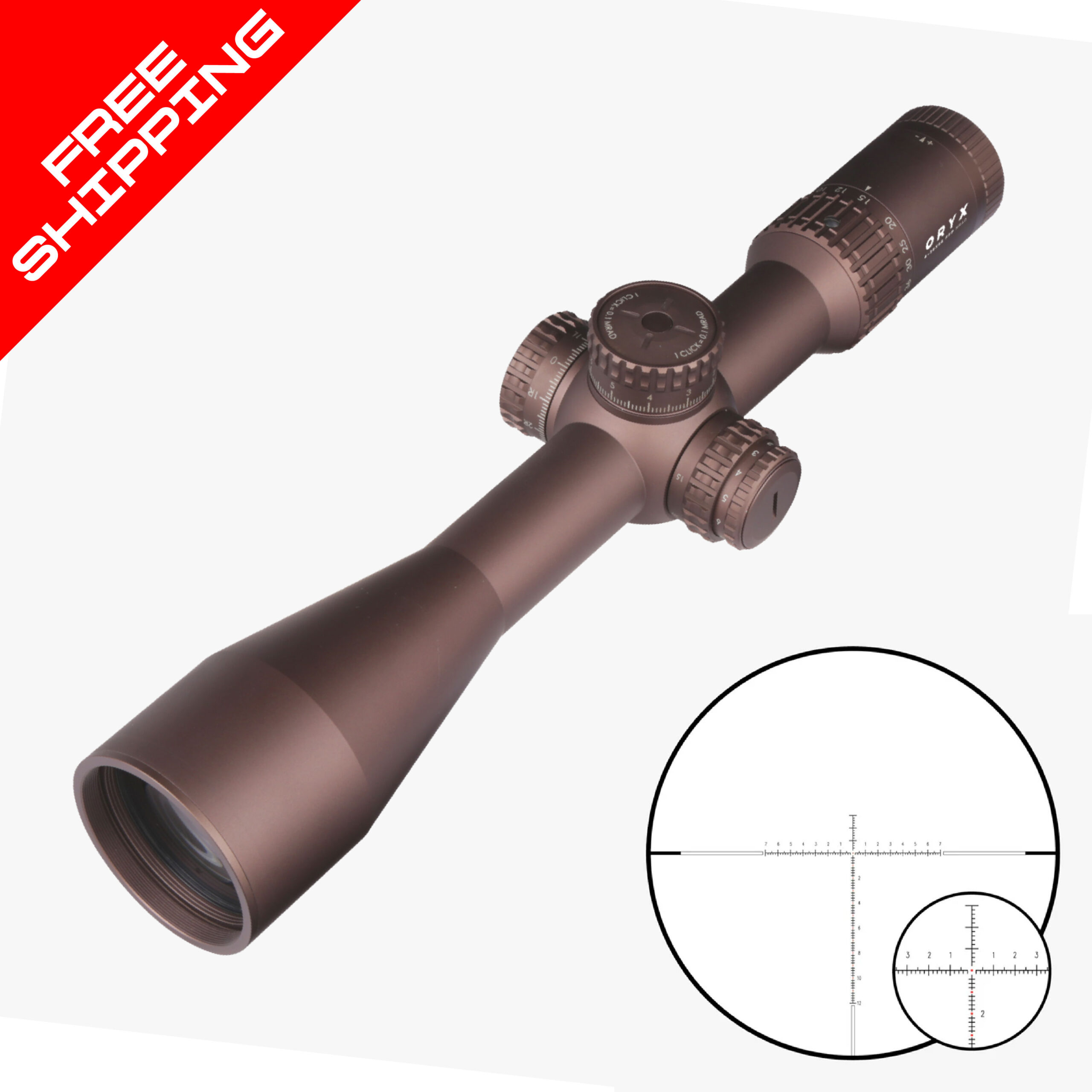 AKRA ORYX 6-36x56 PN-001 (Bronze/Black/Grey)